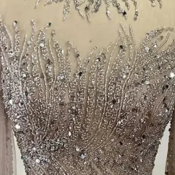 Serene Hill Beaded Evening Gown - Picture 6 of 6